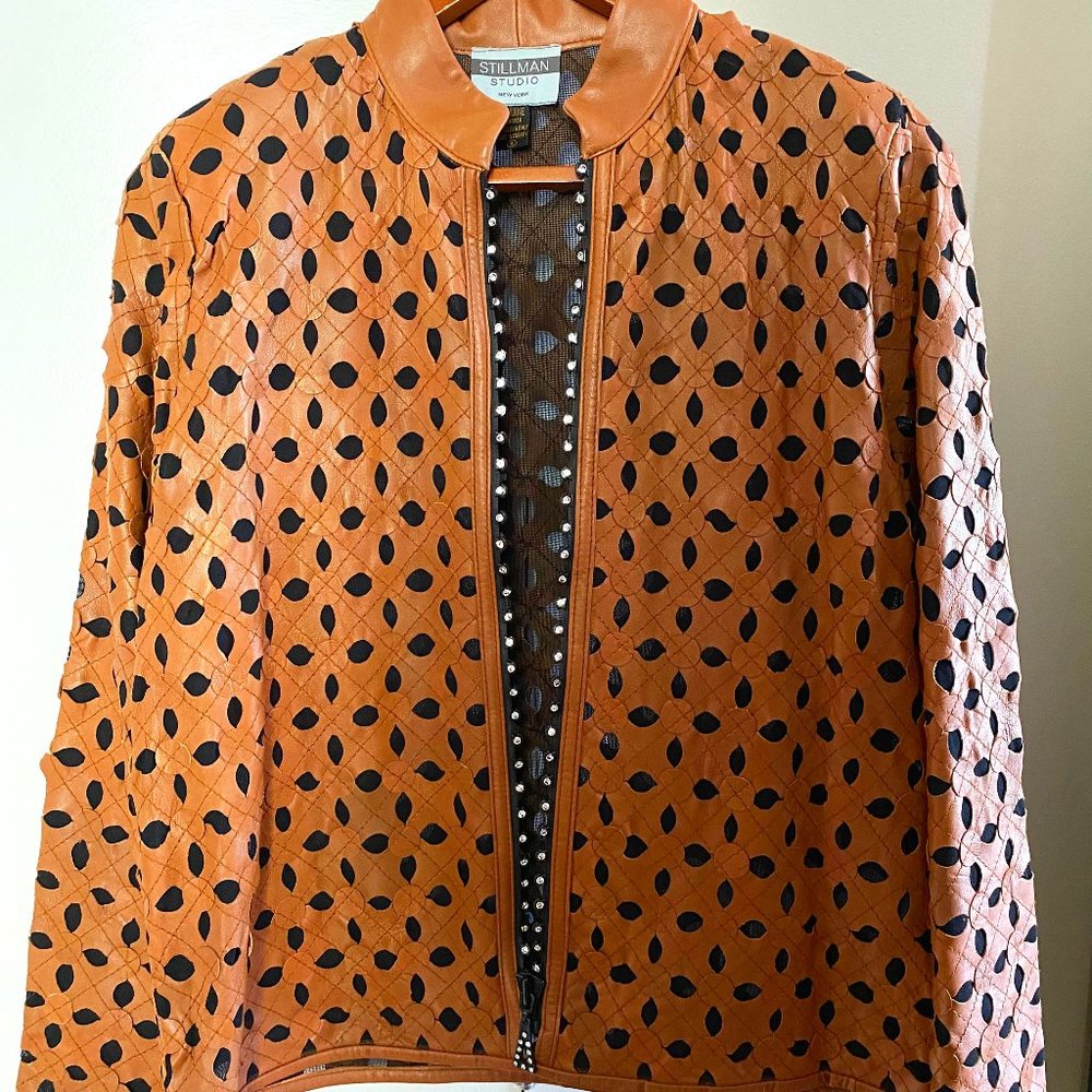 Stillman Studio Leather Perforated Jacket